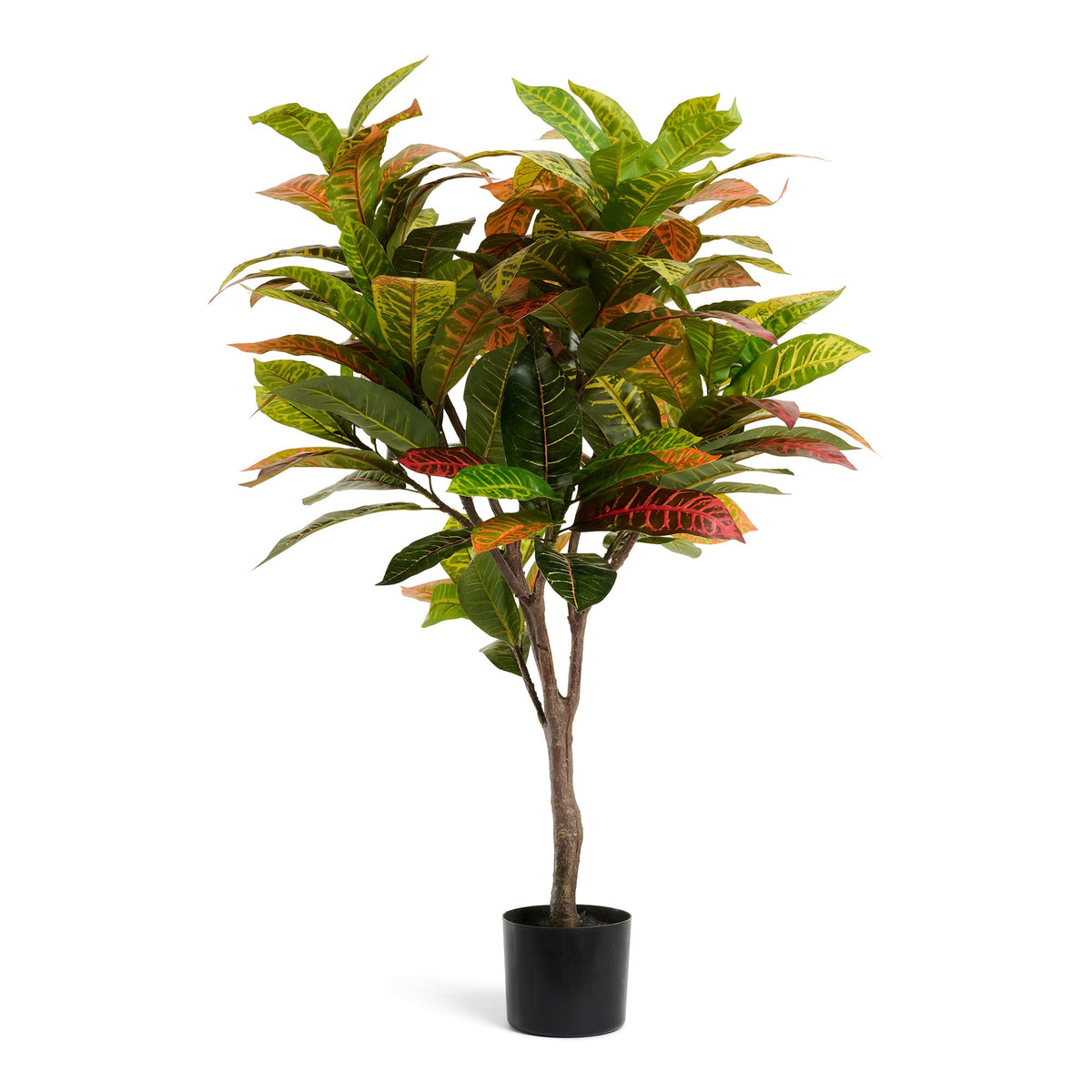 Croton Plant - Artificial, H:120 cm
