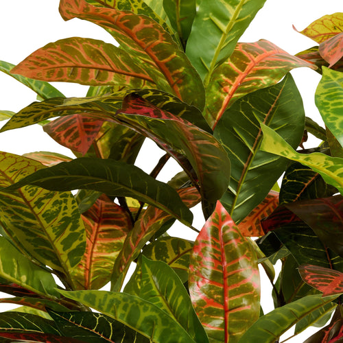 Croton Plant - Artificial, H:120 cm